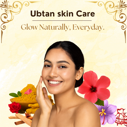 Phillauri Ubtan scrub, Face Wash, Face Cream, Skin and Body Combo Kit, 100g + 60ml + 50g