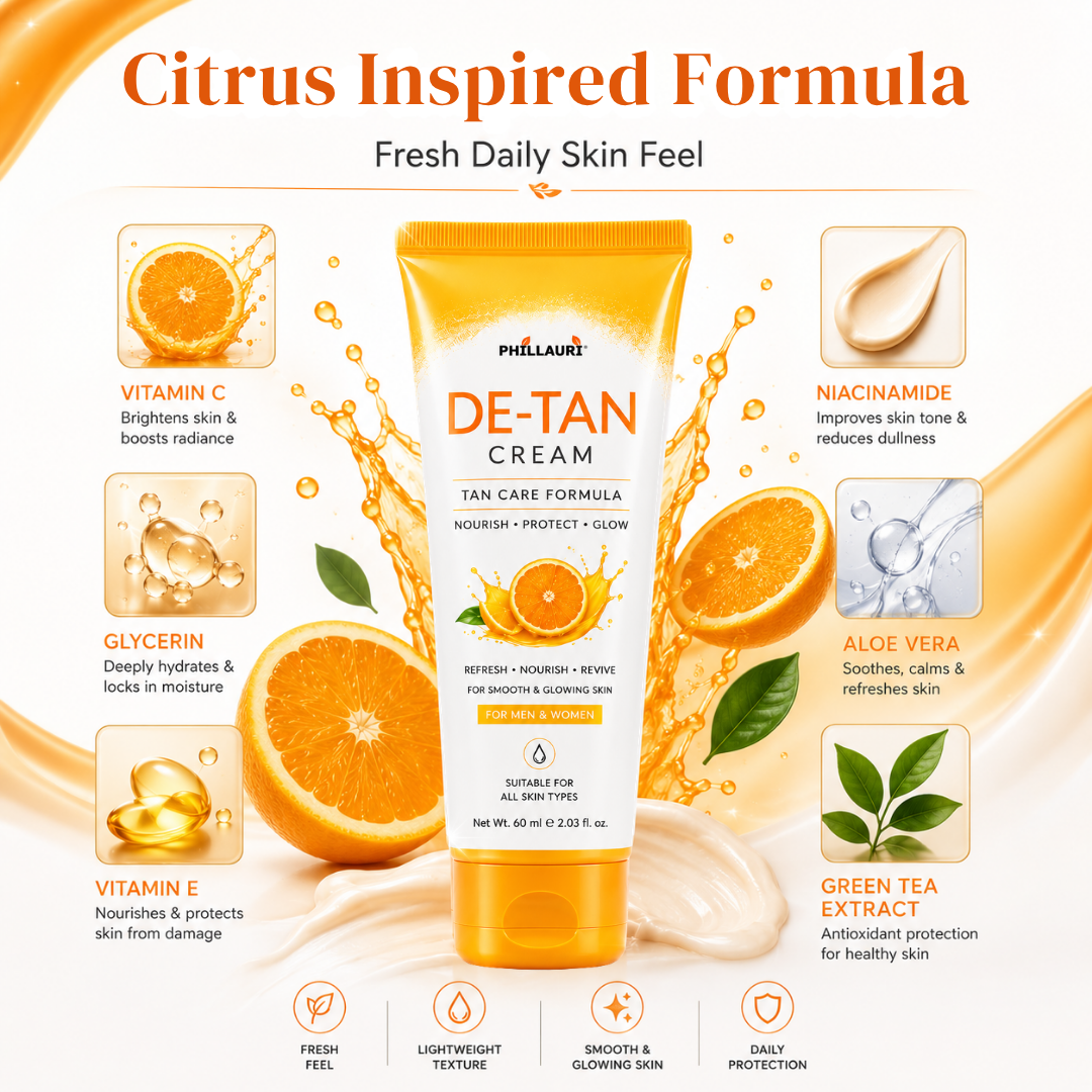 Phillauri De-Tan Cream – With Vitamin C, Niacinamide & Aloe Vera