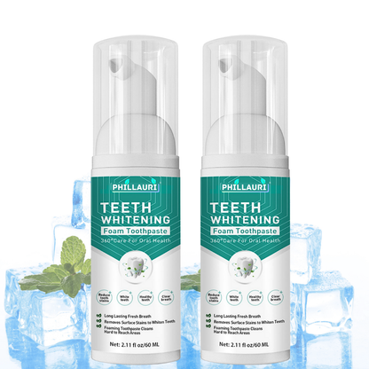 Phillauri Teeth Whitening Foam For Reduse Tooth Stains,white And Healthy Teeth