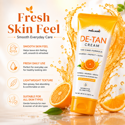 Phillauri De-Tan Cream – With Vitamin C, Niacinamide & Aloe Vera