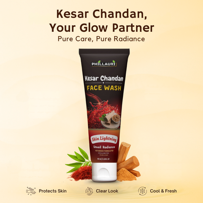 Phillauri Kesar Chandan Face Wash For Unveil Radiance, 60ml