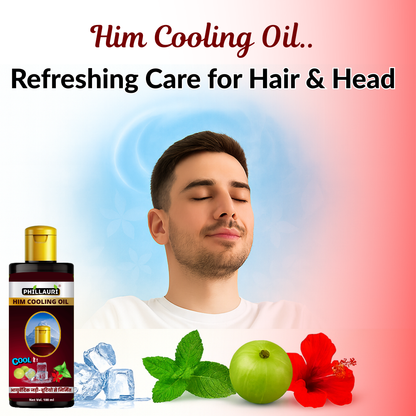 Phillauri Him Cooling Thanda Hair oil For Women and Men, 100ML