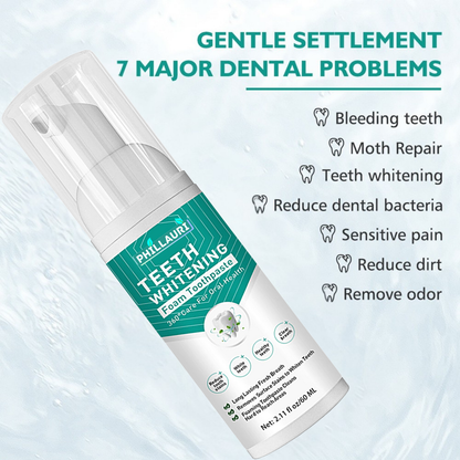 Phillauri Teeth Whitening Foam For Reduse Tooth Stains,white And Healthy Teeth