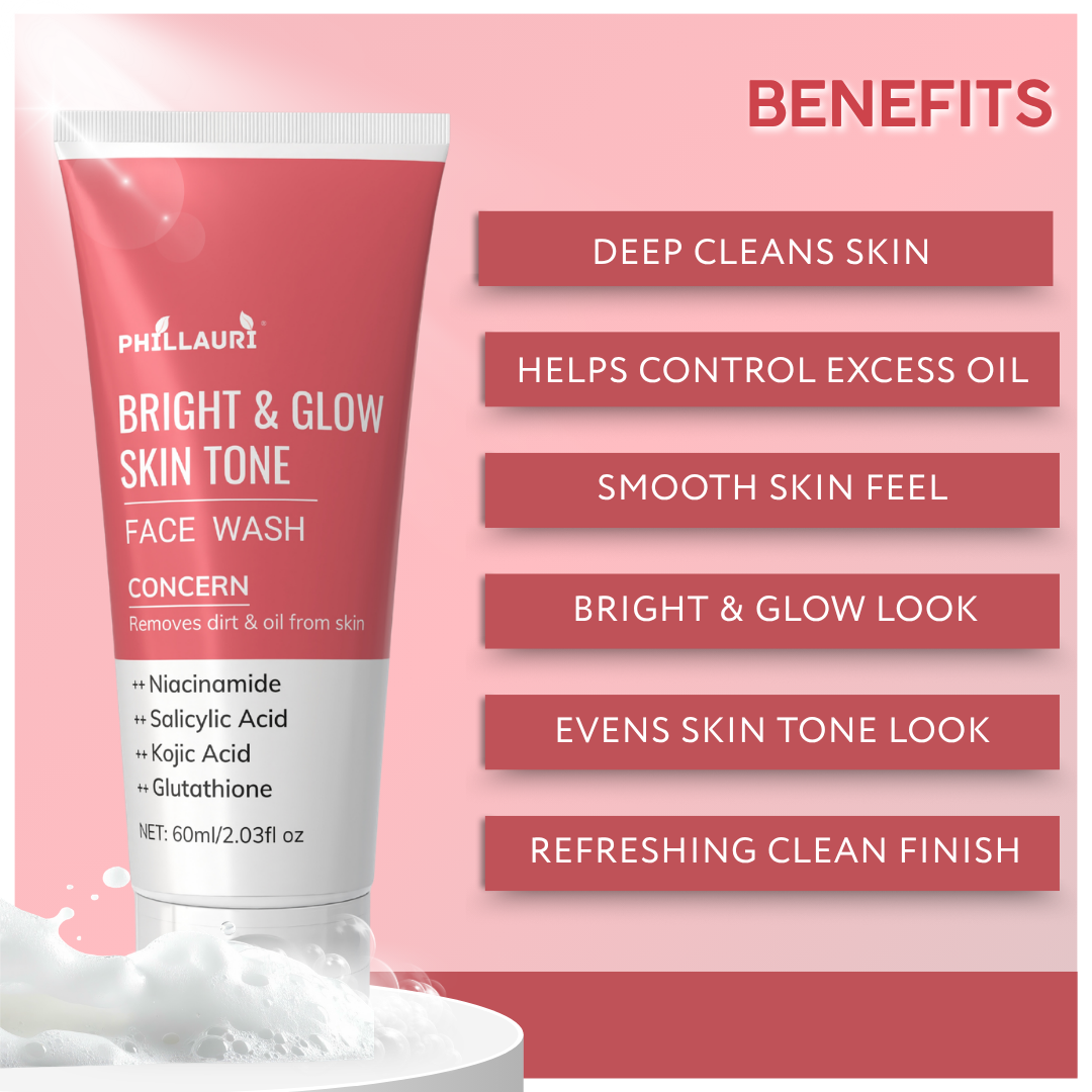 Phillauri Bright & Glow Skin Tone Face Wash