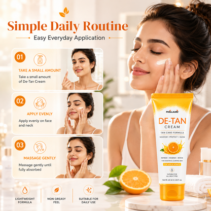 Phillauri De-Tan Cream – With Vitamin C, Niacinamide & Aloe Vera