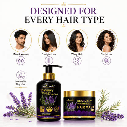 Phillauri Rosemary with Lavender Hair Care Combo