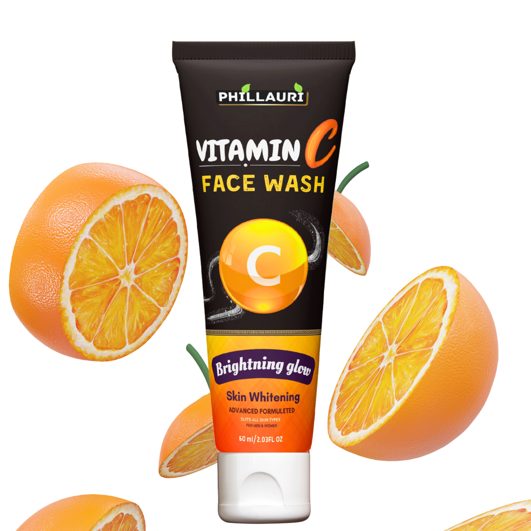 Phillauri Vitamin C Face Wash For Skin Whitening, 60ml