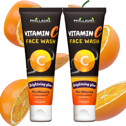 Phillauri Vitamin C Face Wash For Skin Whitening, 60ml