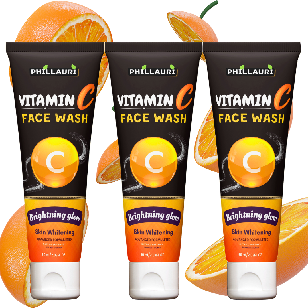 Phillauri Vitamin C Face Wash For Skin Whitening, 60ml