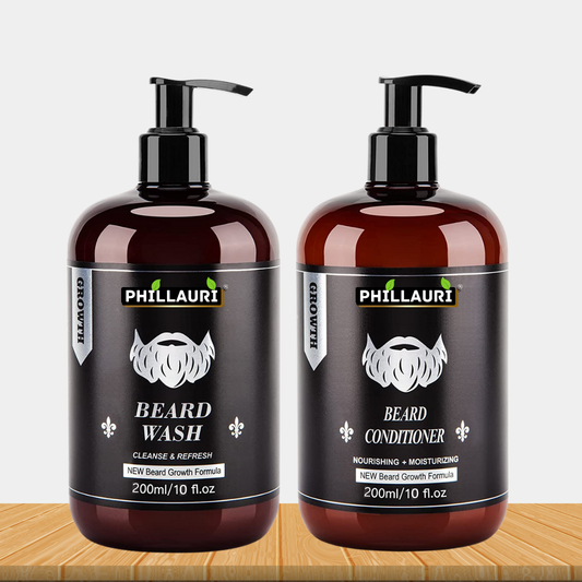 Phillauri Beard Wash For Refresh And Conditioner For Moisturizing, 200ML
