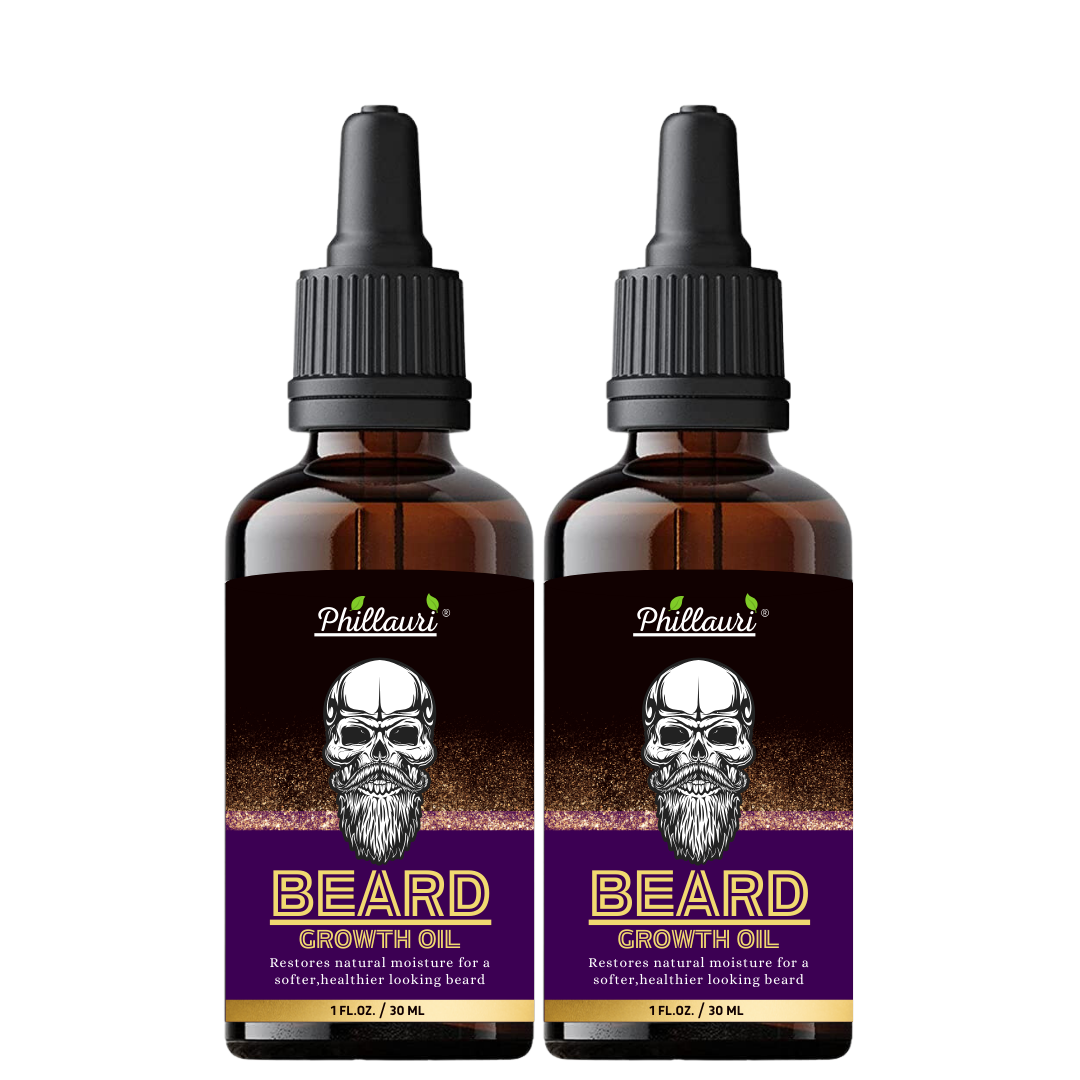 Phillauri Beard Growth Oil For A Softer, Healthier Looking Beard, 30ML