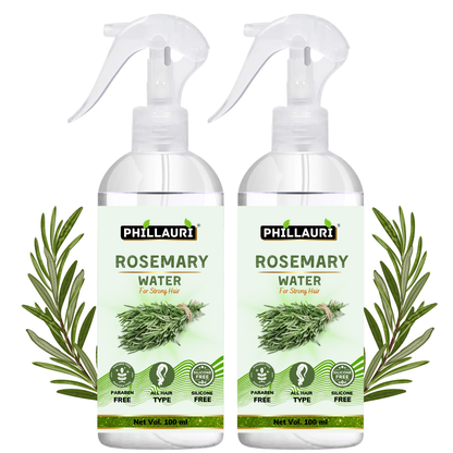 Phillauri Rosemary Water Spray for All Hair Types, Strengthens, Nourishes & Promotes Hair Growth