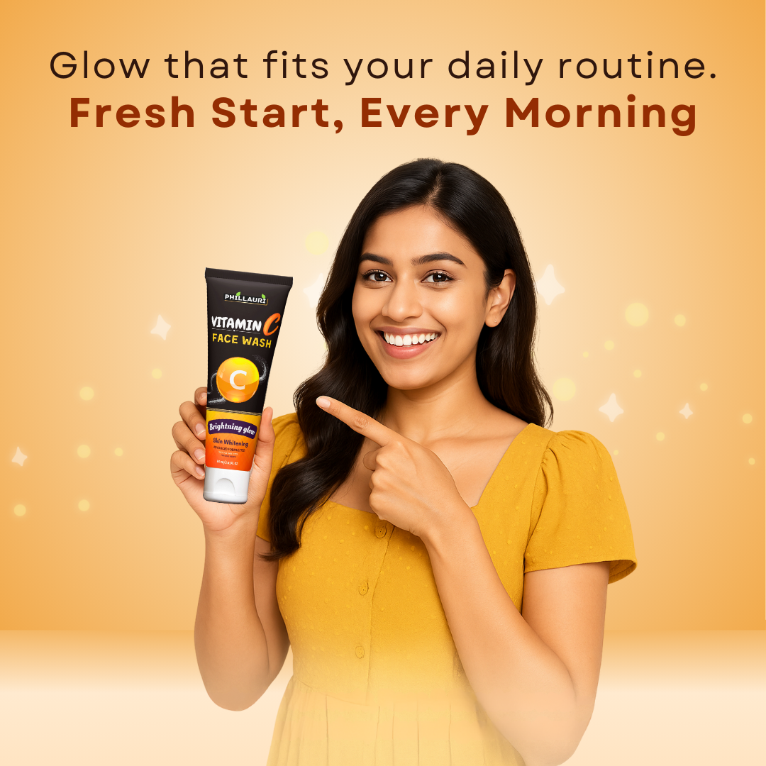 Phillauri Vitamin C Face Wash For Skin Whitening, 60ml