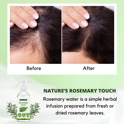 Phillauri Rosemary Water Spray for All Hair Types, Strengthens, Nourishes & Promotes Hair Growth