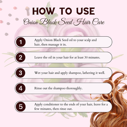 Phillauri Red Onion Black Seed Oil Ultimate Hair Care Kit