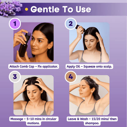 Phillauri Rosemary Lavender Hair Oil And Anti-dandruff Shampoo Combo