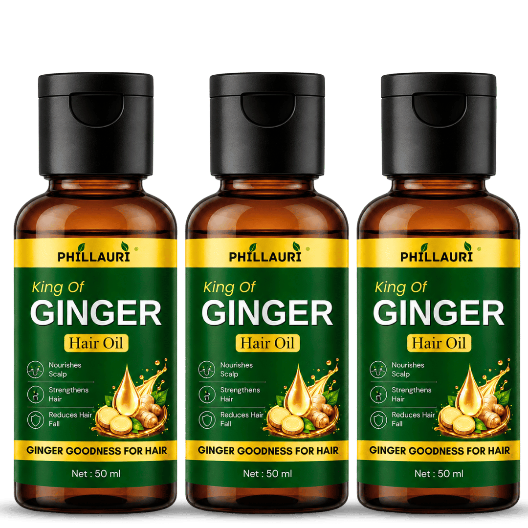 Phillauri King Of Ginger Hair Oil – With Natural Ginger Extract