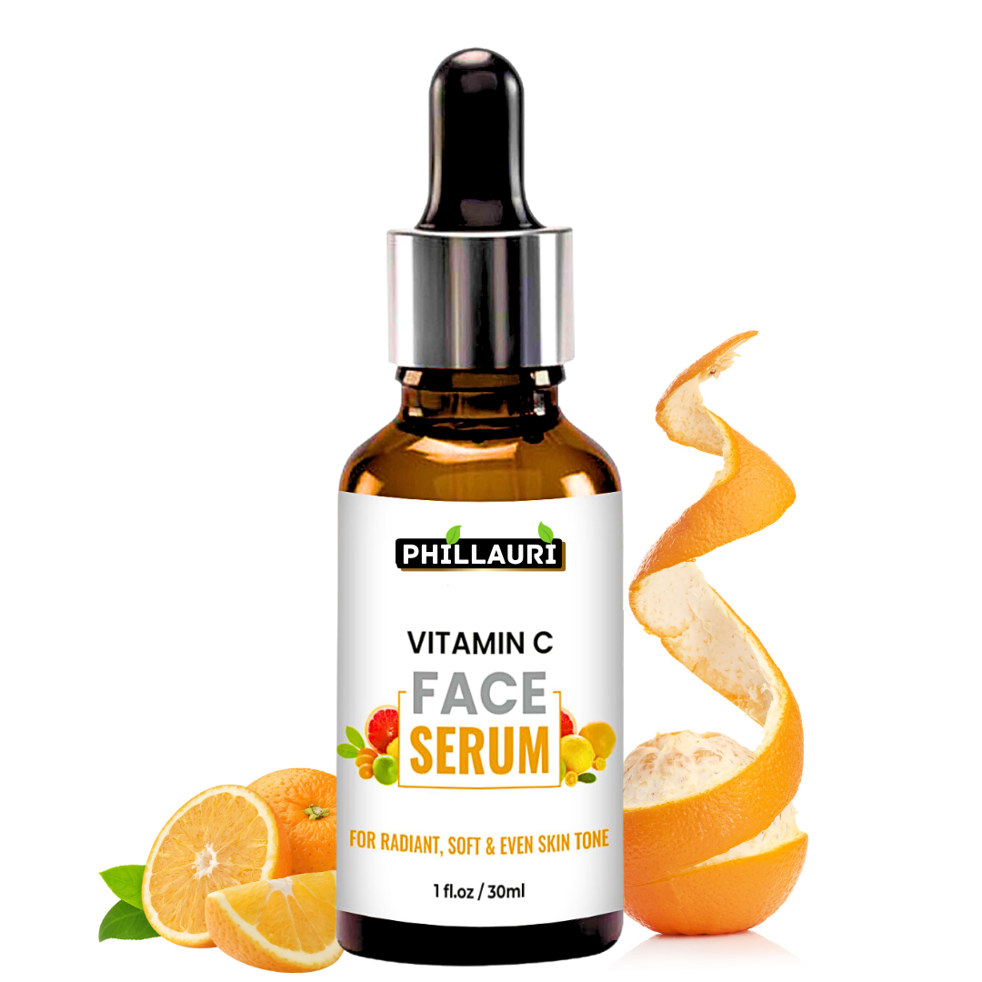 Phillauri Vitamin C Face Serum For Radiant, Soft And Even Skin Tone, 30ml