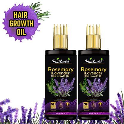 Phillauri Rosemary Lavender Hair Growth Oil, Paraben Free, 200ml