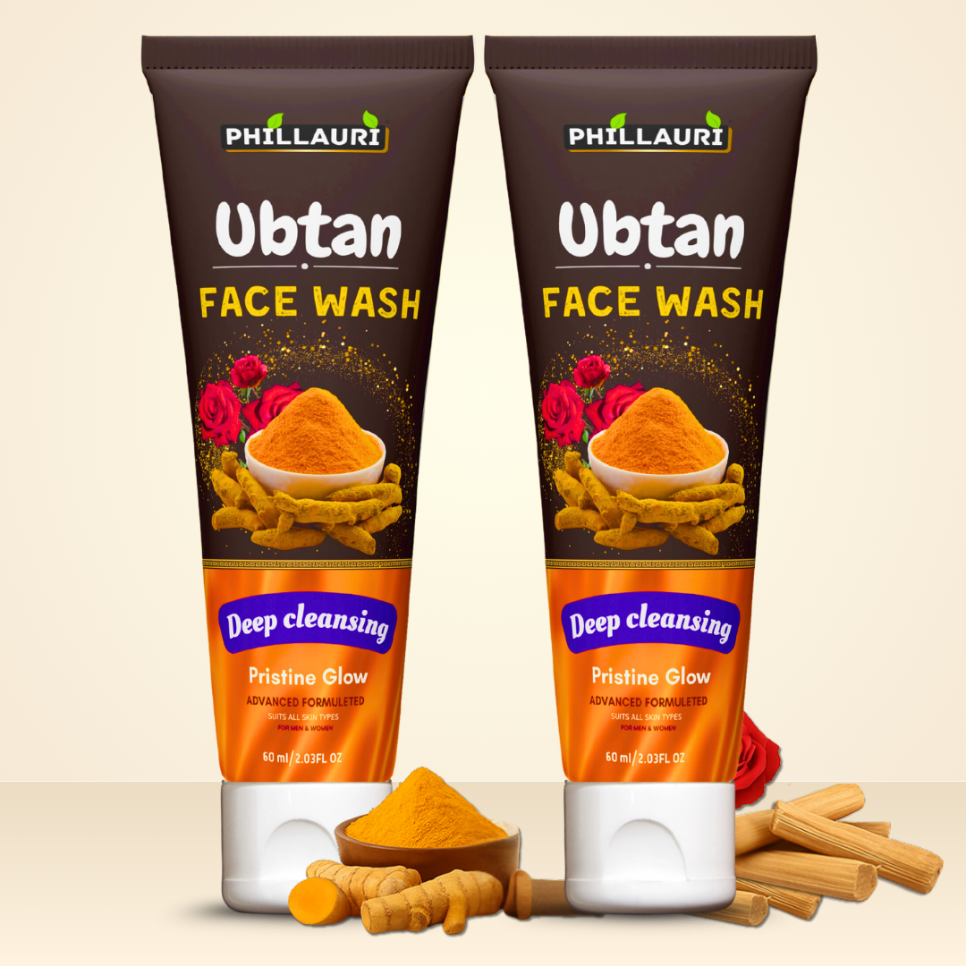 Phillauri Ubtan Natural Face Wash For Deep Cleansing, 60ML