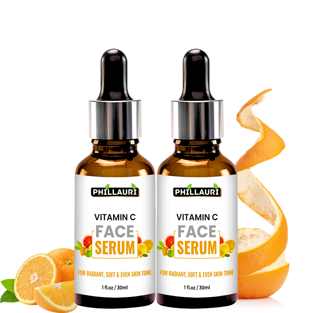 Phillauri Vitamin C Face Serum For Radiant, Soft And Even Skin Tone, 30ml