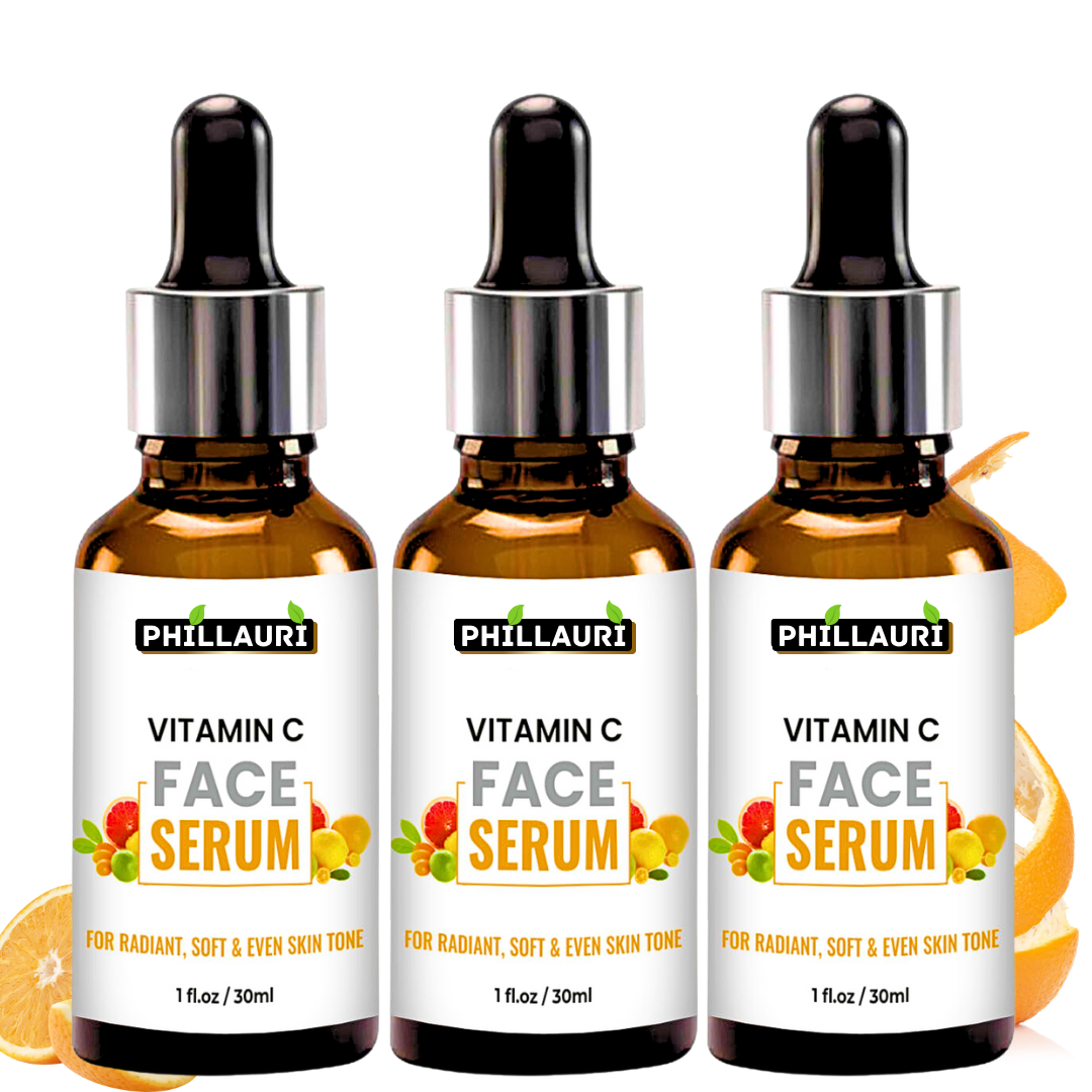 Phillauri Vitamin C Face Serum For Radiant, Soft And Even Skin Tone, 30ml