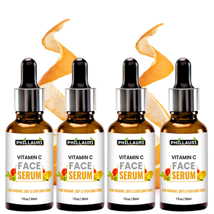 Phillauri Vitamin C Face Serum For Radiant, Soft And Even Skin Tone, 30ml