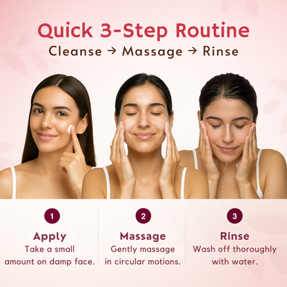 Phillauri Strawberry Face Wash For Youthful Appearance, 60ml