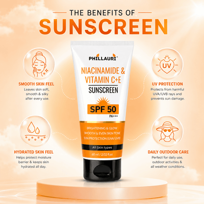 Phillauri Niacinamide & Vitamin C+E Sunscreen
