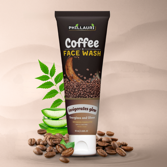Phillauri Coffee Face Wash for Energizes and glows, 60ML