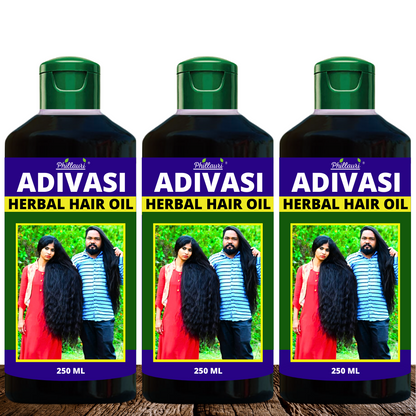 Phillauri Adivasi Herbal Hair Oil For Hair Fall Control, 750 ML