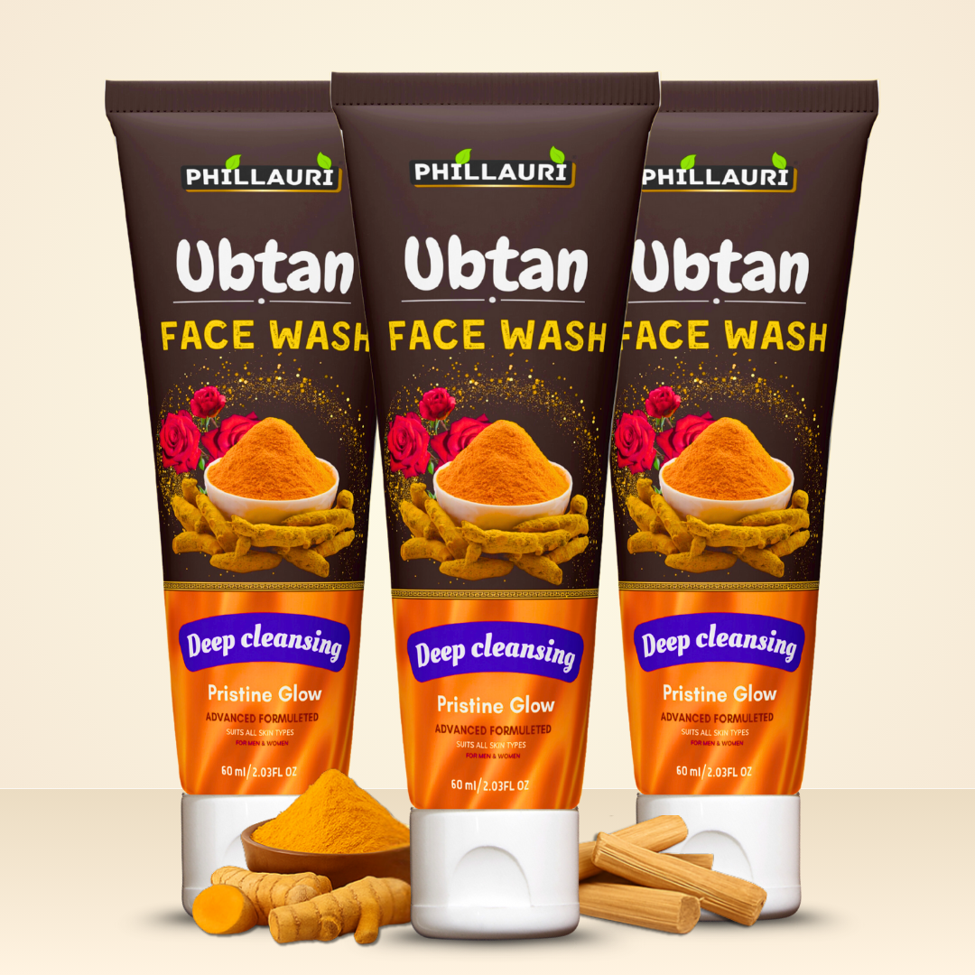 Phillauri Ubtan Natural Face Wash For Deep Cleansing, 60ML