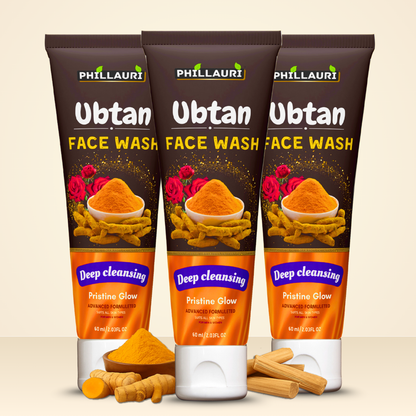 Phillauri Ubtan Natural Face Wash For Deep Cleansing, 60ML