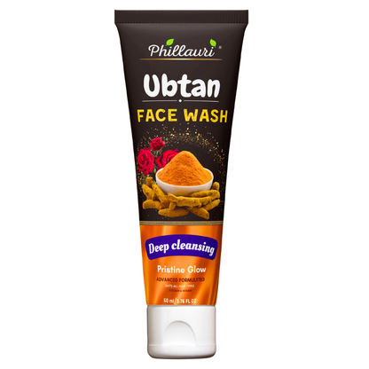 Phillauri Ubtan Natural Face Wash For Deep Cleansing, 60ML