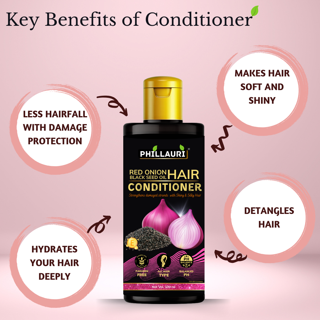 Phillauri Red Onion Black Seed Oil Ultimate Hair Care Kit