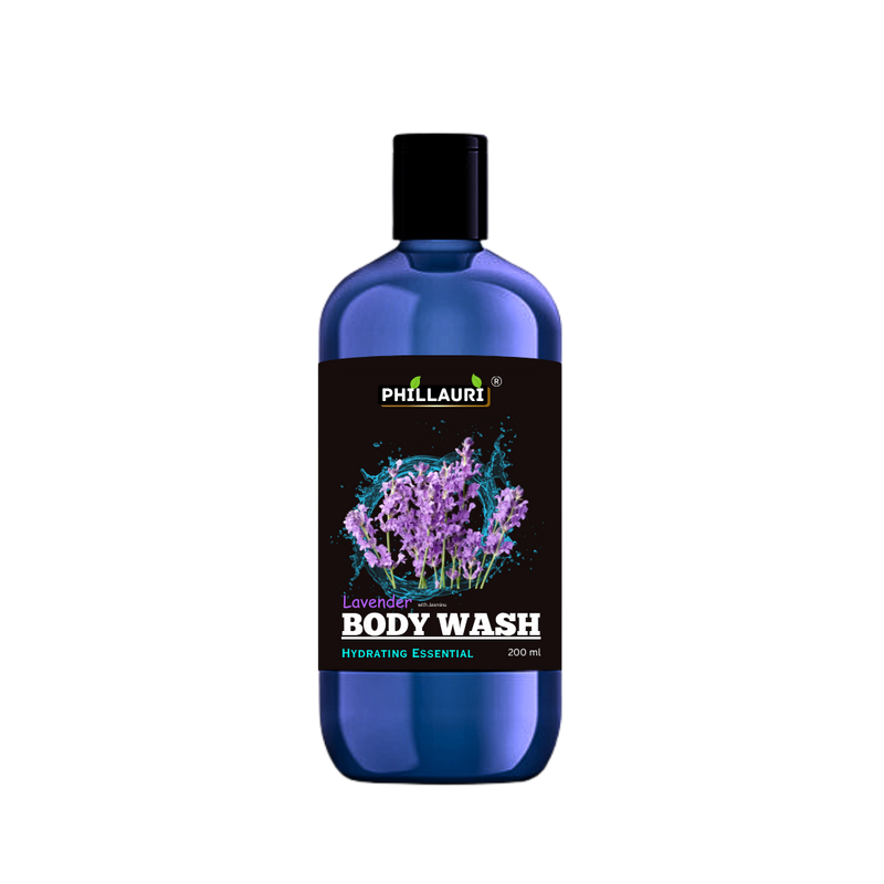 Phillauri Lavender Body Wash – With Rosemary Extract & Glycerin