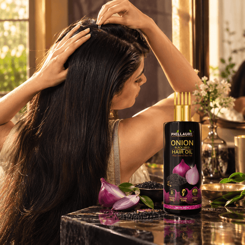 Phillauri Onion Blackseed Hair Oil – 100ml