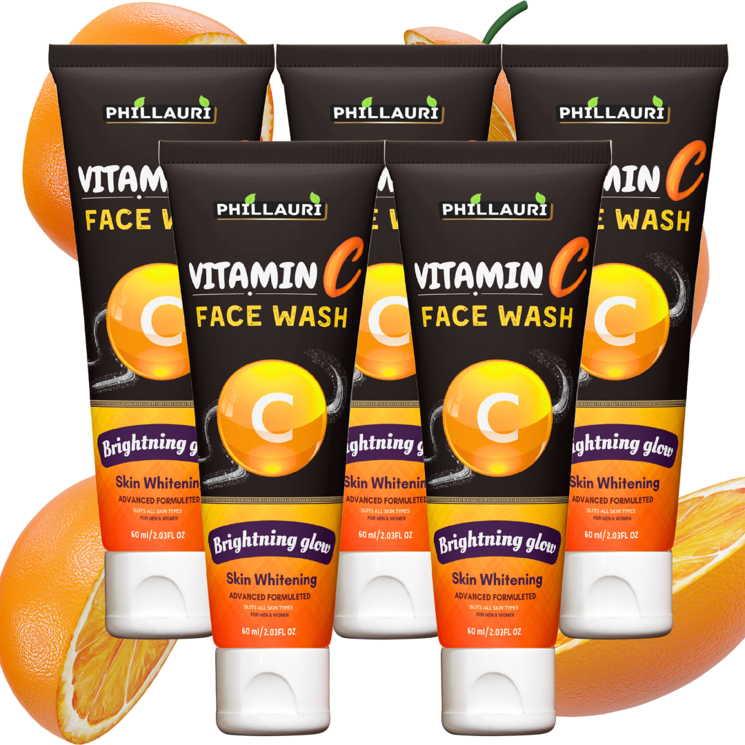 Phillauri Vitamin C Face Wash For Skin Whitening, 60ml