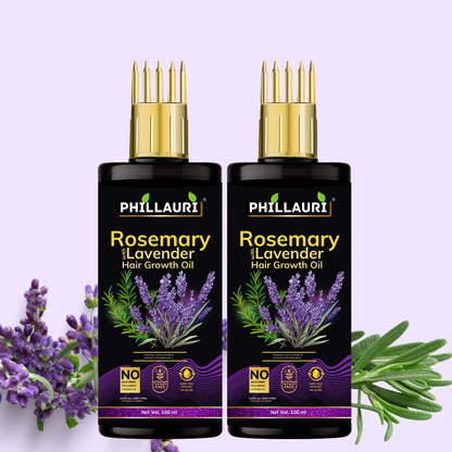 Phillauri Rosemary Lavender Hair Growth Oil, Paraben Free, 100ml
